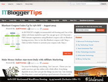 Tablet Screenshot of itbloggertips.com